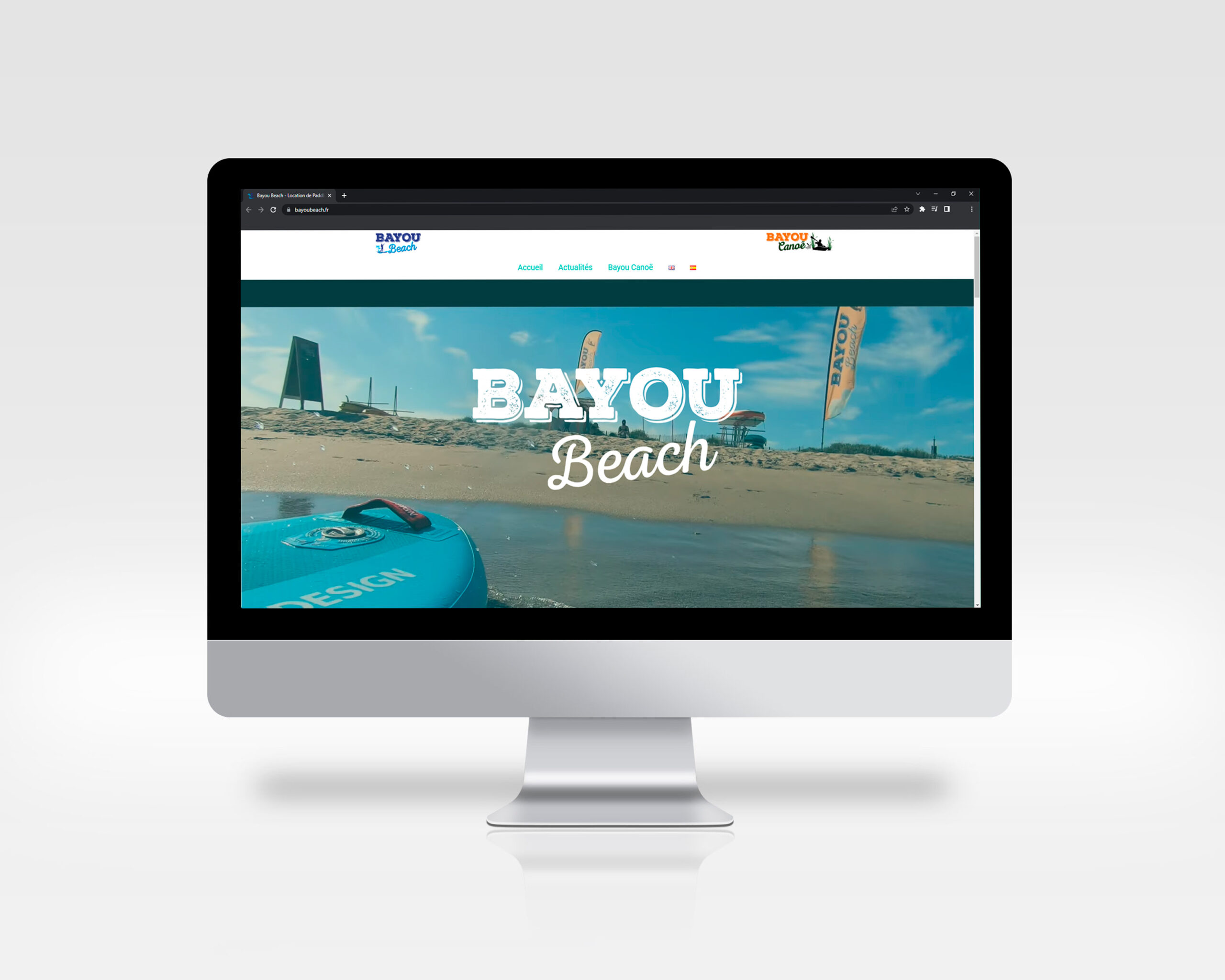 Bayou beach site